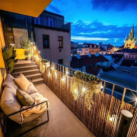 Tower Old Town Lux 4br & 3bath Terrace Praga