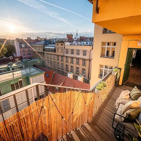 Apartment Tower Old Town Lux 4br & 3bath Terrace Prague